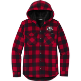 Scary Badgers Eddie Bauer Ladies Woodland Shirt Jac