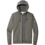Biggby Bombers Nike Club Fleece Sleeve Swoosh Full-Zip Hoodie